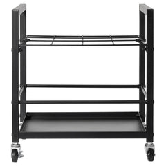 Blueprint Storage Rack, 12 Slots Blueprint Holder with Wheels, Mobile Metal Blueprint Storage Cart for Map Poster Architectural Construction Plan, Roll File Organizer for Home, Office, School