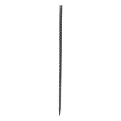 Rebar Stakes, 609.6 mm, Heavy-Duty 12 mm Diameter, Straight Galvanized Steel Ground Anchors with Chisel Point End & Rust-Resistant Coating, for Gardening Support, Fence, Camping Tents (20-Pack)