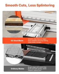 304.8mm Vinyl Floor Cutter, 12mm Thick Laminate Flooring Cutter with Upgraded Labor-Saving Aluminum-Alloy Lever, Telescoping Support Plate, Cuts Certain Engineered Wood, LVT, VCT, SPC, LVP, WPC