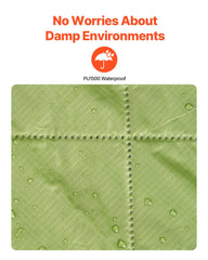 Camping Blanket 2.08 m x 1.4 m Warm Stadium Blanket 330GSM Outdoor Travel