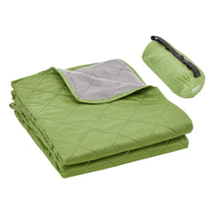 Camping Blanket 2.08 m x 1.4 m Warm Stadium Blanket 330GSM Outdoor Travel