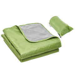 Camping Blanket 2 m x 1.5 m Wearable Warm Stadium Blanket Army Green