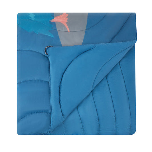 Camping Blanket 1.9 m x 1.32 m Wearable Warm Stadium Blanket Outdoor
