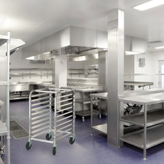 Bun Pan Rack, 10-Tier Commercial Bakery Racks with Brake Wheels, Aluminum Racking Trolley Storage for Half & Full Sheet, Speed Rack For Kitchen Home, Bread Baking Equipment, 660x515x985 mm