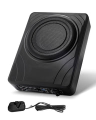 8" 300W Under Seat Car Subwoofer Slim Powered Car/Truck Subwoofer System