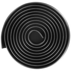 Garage Door Threshold Seal Strip, 16.5 FT Universal Garage Door Floor Seal Strip with Adhesive, Garage Door Bottom Weatherproof Strip, Upgraded Thick PVC DIY Weather Stripping Replacement, Black