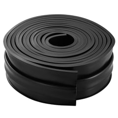 Garage Door Threshold and Bottom Seals Kit, 20 FT U Shape+O Ring Universal Garage Door Bottom Seal Weatherstrip PVC, Combine with Weatherproof Garage Threshold Seal Strip with Adhesive, Black