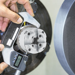KP96 Lathe Chuck, 4-Jaw 96 mm Diameter, Metal Lathe Chuck Turning Machine Accessories, Self-centering Tool, for Lathe, Precision Machining, Grinding Machines, Milling Machines