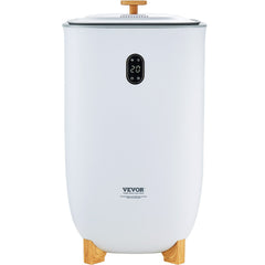 35L Large Towel Warmer Bucket with LED Screen Drying Fuction & Timer White