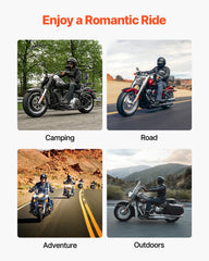 Motorcycle Backrest Sissy Bar with Luggage Rack for Honda Rebel 2017-2022