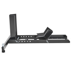 Motorcycle Wheel Chock Upright, 816.5 kg Capacity, Heavy-duty Steel Motorcycle Front Wheel Stand with 6 Adjustable Holes, For 381-558.8 mm Off-Road Motorcycles, Standard Motorcycles