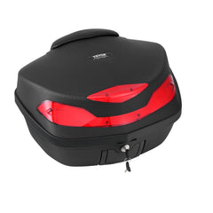 48L Motorcycle Top Case Universal Motorbike Tail with Reflective Panel