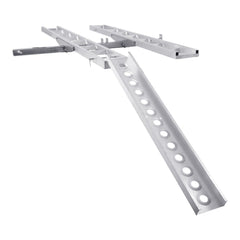 Motorcycle Carrier, 2-Bike 272.15KGS Aluminum Motorcycle Carrier Hitch Mount, Loading Ramp, Scooter Dirt Bike Trailer Hauler, Ratchet Straps and Stabilizer, for Car, Truck with 2" Hitch Receiver