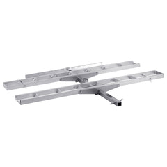 Motorcycle Carrier, 2-Bike 272.15KGS Aluminum Motorcycle Carrier Hitch Mount, Loading Ramp, Scooter Dirt Bike Trailer Hauler, Ratchet Straps and Stabilizer, for Car, Truck with 2" Hitch Receiver