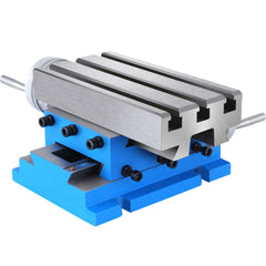 Milling Machine Cross Slide Worktable 4''x7.3'' 2 Axis Compound Precision