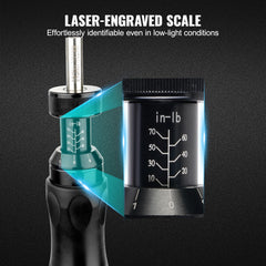 Adjustable Torque Screwdriver 1/4