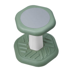 Kids Wobble Chair Active Chair with Sponge Cushion, Wobble Stool Improves Focus, Posture and Calm Children, Ideal for Schools and Preschools, Age 3-7, Green