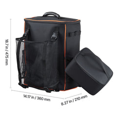 33L Welding Backpack 600D Polyester Welder Backpack for Tools and Helmet