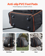 35.6L Welding Backpack 600D Polyester Welder Backpack for Tools and Helmet