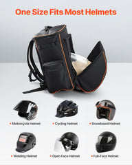 35.6L Welding Backpack 600D Polyester Welder Backpack for Tools and Helmet