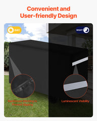 66 inch Grill Cover Heavy Duty BBQ Gas Grill Cover Outdoor Waterproof