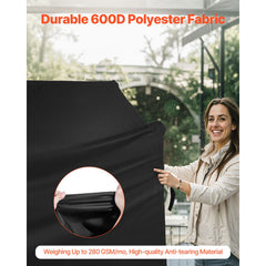 52 inch Grill Cover Heavy Duty BBQ Gas Grill Cover Outdoor Waterproof