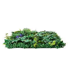 Artificial Grass Wall Panels, 8 PCS 20 x 20 inch, 3D Combination Greenery Boxwood Panel for Indoor Outdoor Green Decor & Ivy Fence Covering, Privacy Backdrop Wall Hedge Screen for Garden