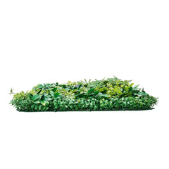 Artificial Grass Wall Panels, 8 PCS 20 x 20 inch, 3D Combination Greenery Boxwood Panel for Indoor Outdoor Green Decor & Ivy Fence Covering, Privacy Backdrop Wall Hedge Screen for Garden