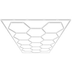 Hexagon Garage Lights 66300LM 15 Grids Honeycomb LED Shop Ceiling Light
