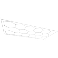 Hexagon Garage Lights 66300LM 15 Grids Honeycomb LED Shop Ceiling Light