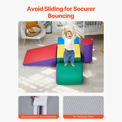 Climbing Toys 5 Piece Foam Climbing Blocks for Toddlers and Preschoolers
