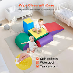 Climbing Toys 5 Piece Foam Climbing Blocks for Toddlers and Preschoolers