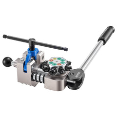 Professional Brake Line Flaring Tool, 45 Degree Double Flare Bubble Flare Tool Kit for 4.76mm, 6.35mm, 7.94mm, 9.52mm Copper Aluminum Thin Steel Tubes