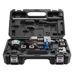 Professional Brake Line Flaring Tool, 45 Degree Double Flare Bubble Flare Tool Kit for 4.76mm, 6.35mm, 7.94mm, 9.52mm Copper Aluminum Thin Steel Tubes