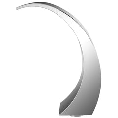 Stainless Steel Pool Fountain 17.7 x 11.8 x 23.6 inches Pool Fountain Silver Pool Fountains for In Ground Pools Garden Outdoor Waterfalls Sheer Descent Pond Water Feature