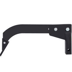 Hitch Mounted Ripper, 40.6cm Shank Length Box Scraper Shank, 4 Hole Site Box Blade for Tractor, 2 Locating Pins Ripper Shank, 2 Plough Tips Box Blade Shank Teeth