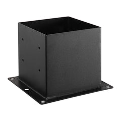 8 Pcs 4x4 Post Base Bracket Wood Fence Post Anchor Inner Size 3.6x3.6 in