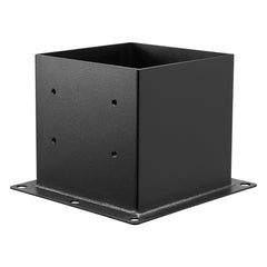 8 Pcs 4x4 Post Base Bracket Wood Fence Post Anchor Inner Size 3.6x3.6 in