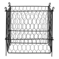 4 Pack Plant Protector from Animals, 13.4'' x 13.4'' Chicken Wire Plant Protector, Plant Cages for Outdoor Plants, Flowers & Vegetables, Keeps Bunny Chicken Squirrels Out, 16pcs Metal Mesh
