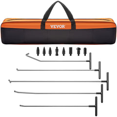 Rods Dent Puller Stainless Steel Paintless Repair Kits Hail Removal 13 PCS