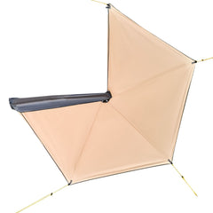 270 Degree Awning, 4.9 ㎡ Driver Side Vehicle Awning, Waterproof UV50+ Car Side Awnings with Carry Bag, All-Weather Free-Standing Overland Awnings Car Shelter for SUV Van Truck Camping