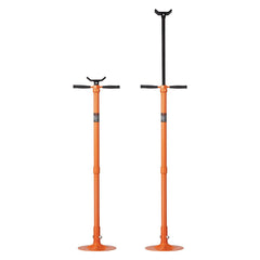 Underhoist Support Stand, 3/4 Ton Capacity Under Hoist Jack Stand, Lifting from 52.8 to 76 in, Self-Locking Threaded Screw, Bearing Mounted Spin Handle Pole Jack, Support Vehicle Components