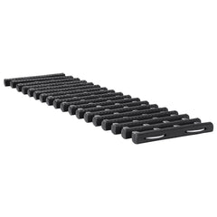 7 TON Traction Boards with TPR Material, Recovery Boards for Off-road Vehicles/Cars/Pickups/SUVs/RVs, Pair Tire Traction Mats on Snow, Sand, Mud and Loose Terrain, Storage Bags, Short, Black