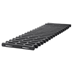 7 TON Traction Boards with TPR Material, Recovery Boards for Off-road Vehicles/Cars/Pickups/SUVs/RVs, Pair Tire Traction Mats on Snow, Sand, Mud and Loose Terrain, Storage Bags, Short, Black