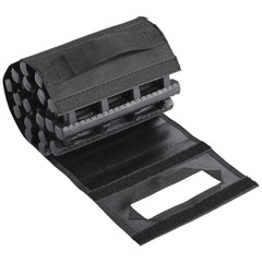 7 TON Traction Boards with TPR Material, Recovery Boards for Off-road Vehicles/Cars/Pickups/SUVs/RVs, Pair Tire Traction Mats on Snow, Sand, Mud and Loose Terrain, Storage Bags, Short, Black