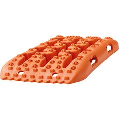 2PCS Traction Boards with PP for Mud Snow Sand Storage Bag Short Orange