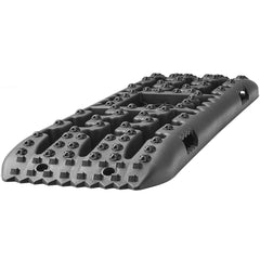 2PCS Traction Boards with PP for Mud Snow Sand Storage Bag Long Black