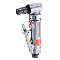 Air Angle Die Grinder, 1/4" Right Angle Die Grinder (20000RPM), Heavy Duty 90-Degree Angled Air Powered, 24PCS Discs for Grinding, Polishing, Deburring, Rust Removal