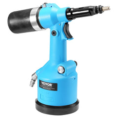 Pneumatic Air Riveter Heavy Duty Rivet Gun Tool Kit 13 Size Nose Pieces