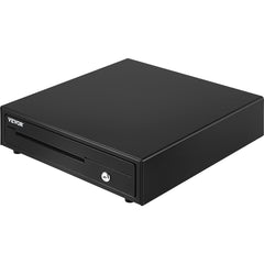 Cash Register Drawer, 16" 12 V, for POS System with 5 Bill 6 Coin Cash Tray, Removable Coin Compartment & 2 Keys Included, RJ11/RJ12 Cable for Supermarket, Bar, Coffee Shop, Restaurant